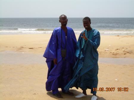 cheikh moustaphaa fall et moi